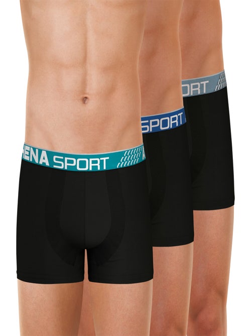 Lot de 3 boxers homme fresh athena - Kiabi Lot de 3 boxers homme fresh athena - Kiabi