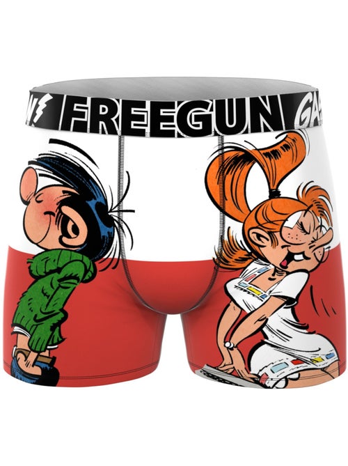 Lot de 3 boxers homme gaston lagaffe freegun - Kiabi Lot de 3 boxers homme gaston lagaffe freegun - Kiabi