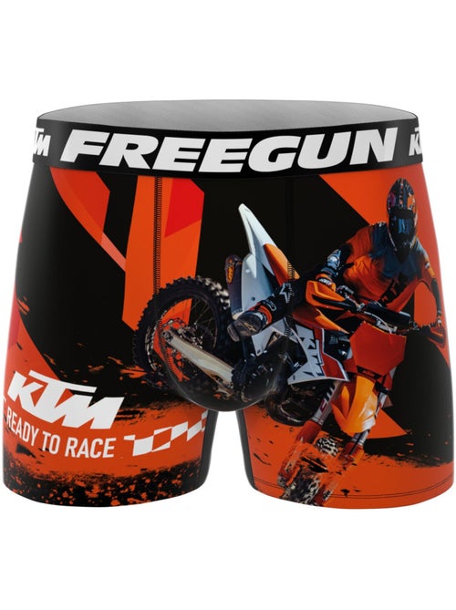 Lot de 3 boxers homme ktm freegun - Kiabi