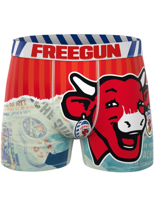 Lot de 3 boxers homme la vache qui rit freegun - Kiabi Lot de 3 boxers homme la vache qui rit freegun - Kiabi