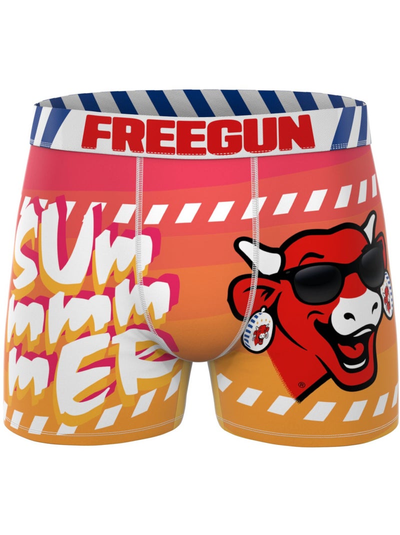 Lot de 3 boxers homme la vache qui rit freegun Rouge - Kiabi