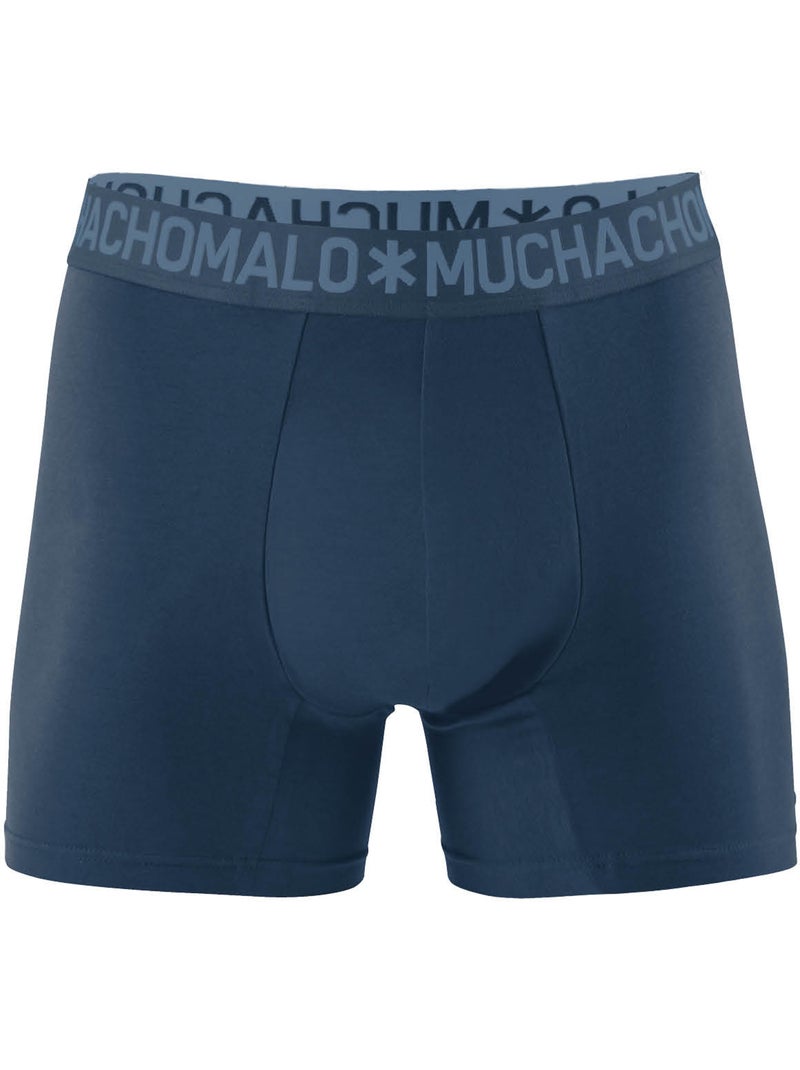 Lot de 3 boxers homme muchachomalo Bleu Noir - Kiabi