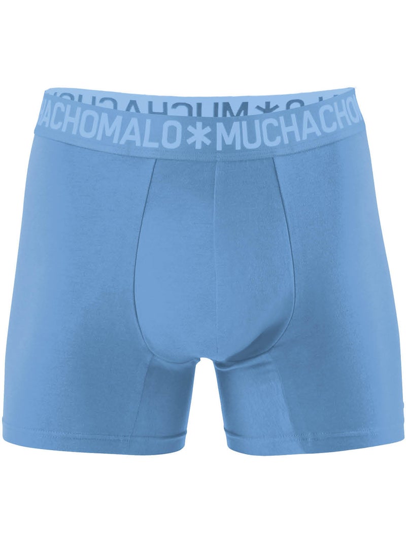 Lot de 3 boxers homme muchachomalo Bleu Noir - Kiabi