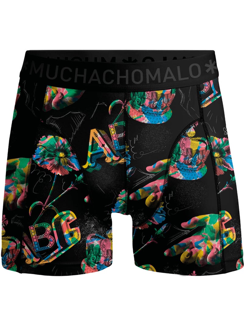 Lot de 3 boxers homme Muchachomalo Noir Noir - Kiabi
