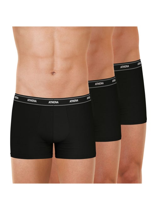 Lot de 3 boxers homme my petit prix athena - Kiabi Lot de 3 boxers homme my petit prix athena - Kiabi