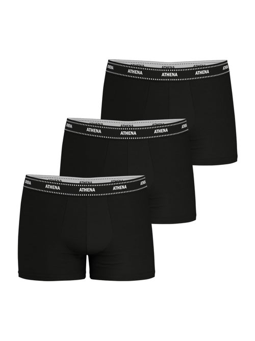 Lot de 3 boxers homme my petit prix athena - Kiabi Lot de 3 boxers homme my petit prix athena - Kiabi