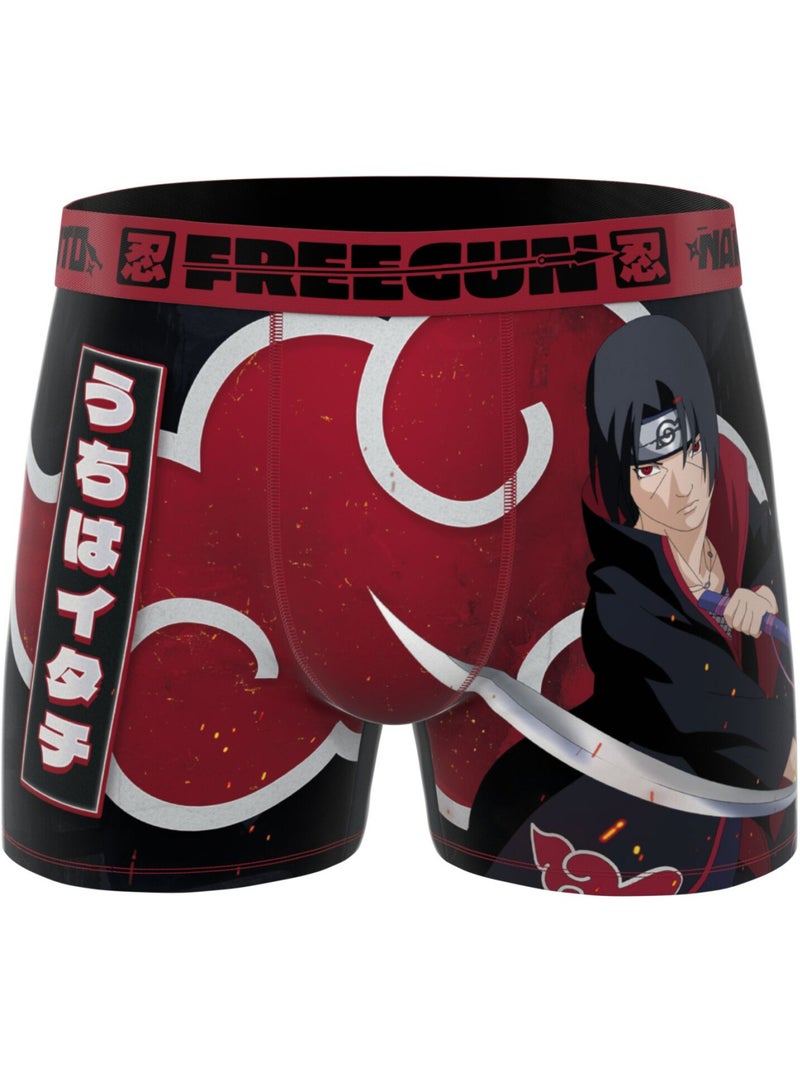 Lot de 3 boxers homme naruto classic freegun Rouge - Kiabi
