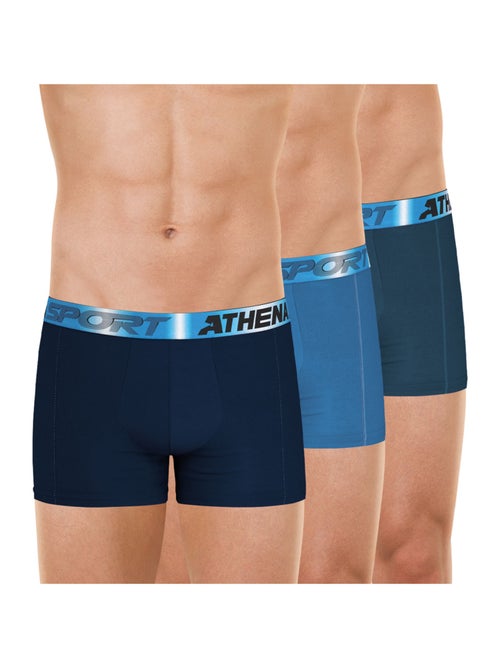 Lot de 3 boxers homme odor control athena - Kiabi Lot de 3 boxers homme odor control athena - Kiabi