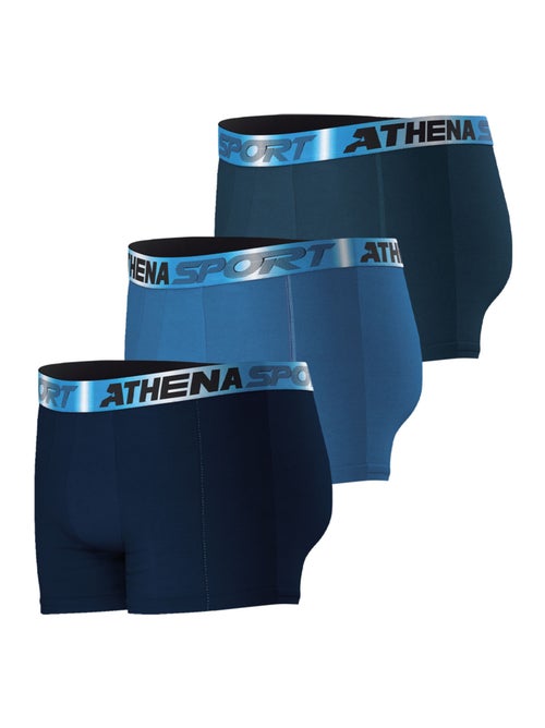 Lot de 3 boxers homme odor control athena - Kiabi Lot de 3 boxers homme odor control athena - Kiabi