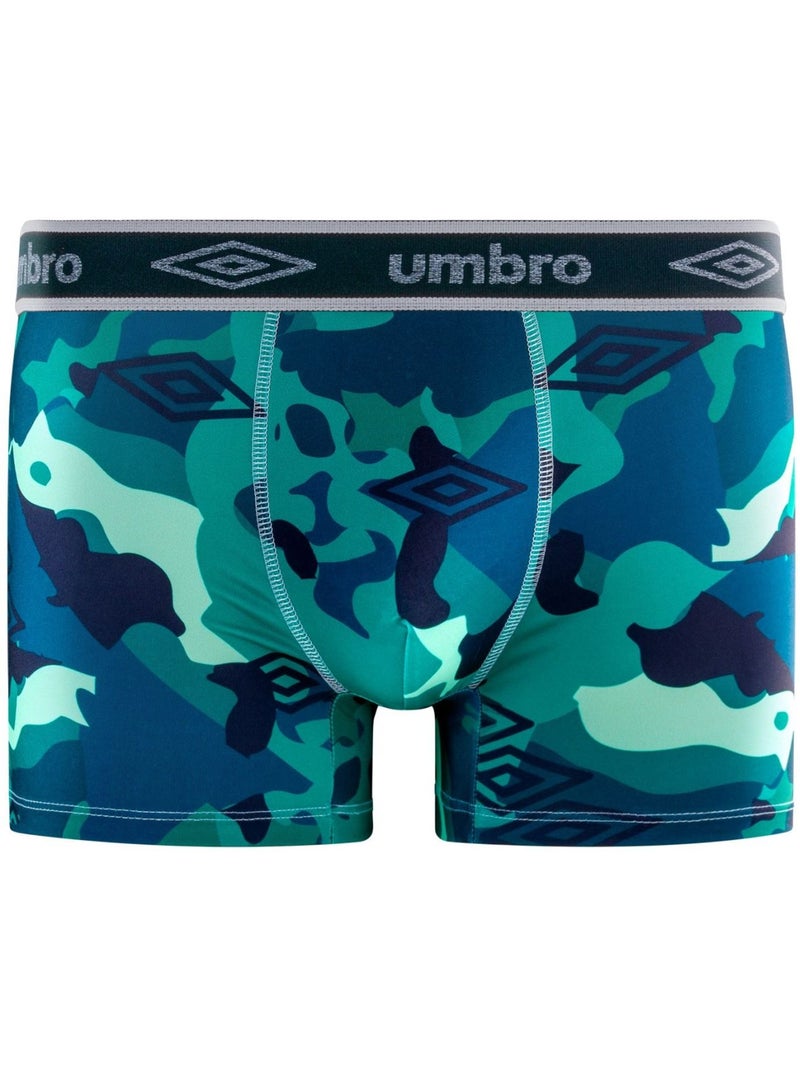 Lot de 3 boxers homme pur kamo umbro Rouge - Kiabi