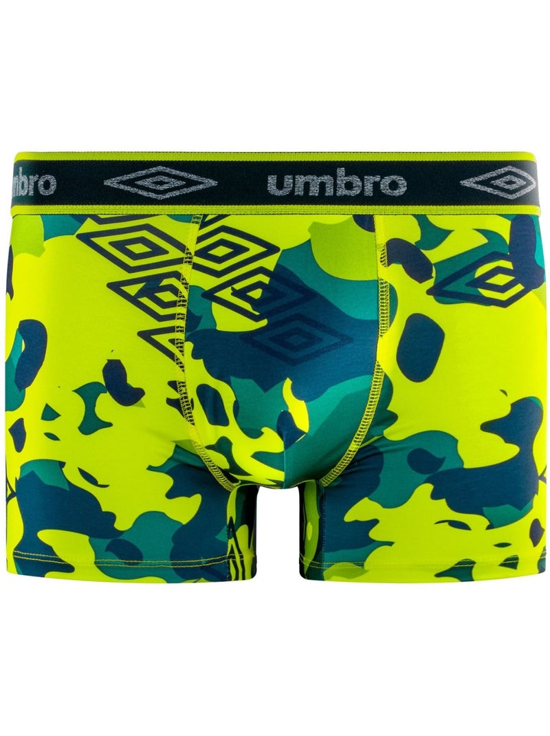 Lot de 3 boxers homme pur kamo umbro Rouge - Kiabi