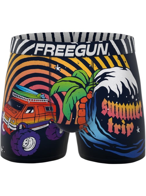 Lot de 3 boxers homme retro summer freegun - Kiabi