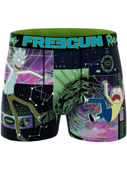 Lot de 3 boxers homme rick & morty freegun - Kiabi