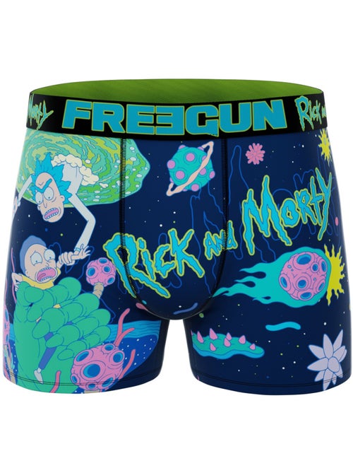 Lot de 3 boxers homme rick & morty freegun - Kiabi