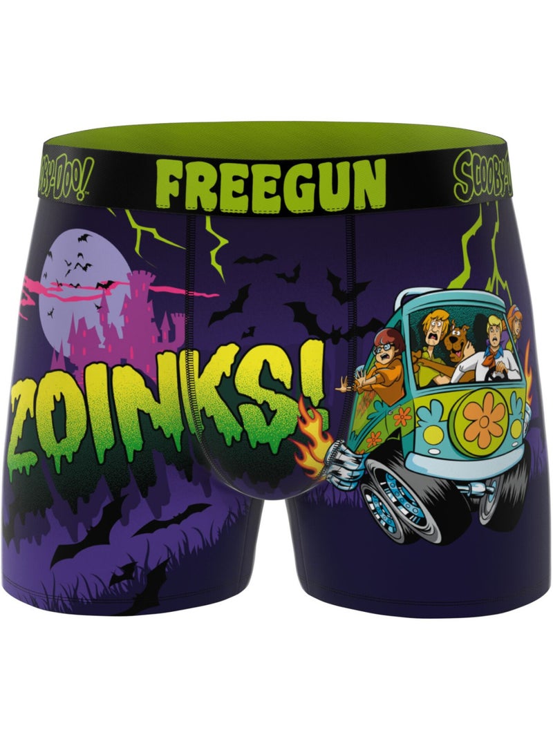 Lot de 3 boxers homme scooby-doo freegun Vert - Kiabi