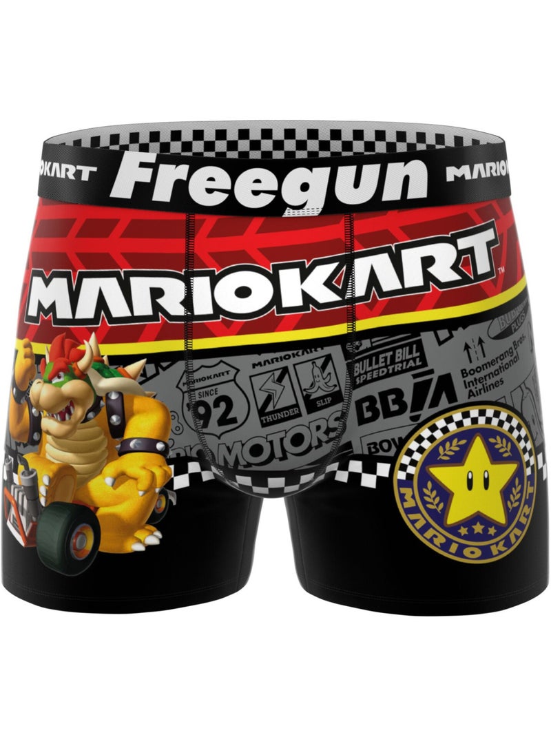 Lot de 3 boxers homme super mario kart freegun Rouge - Kiabi