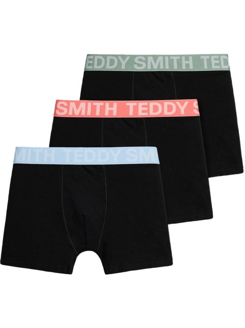 Lot de 3 boxers homme teddy smith - Kiabi Lot de 3 boxers homme teddy smith - Kiabi