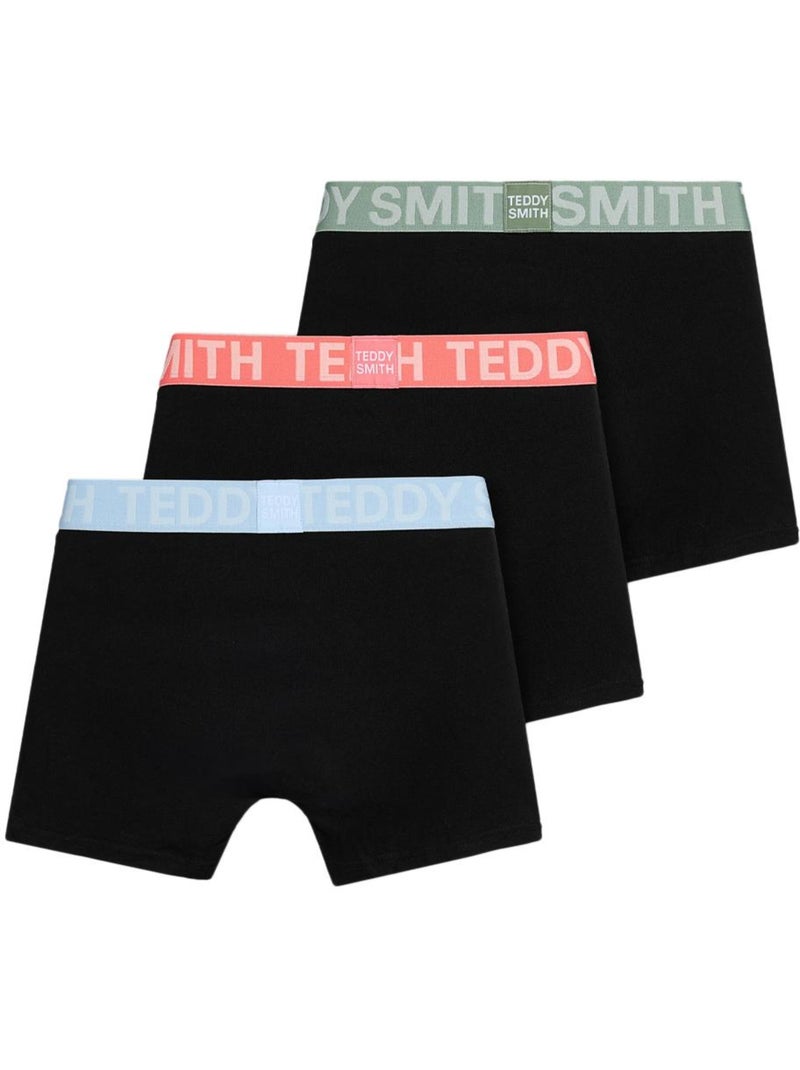 Lot de 3 boxers homme teddy smith Noir - Kiabi