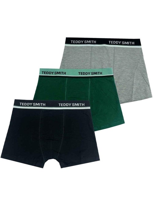Lot de 3 boxers homme teddy smith - Kiabi Lot de 3 boxers homme teddy smith - Kiabi