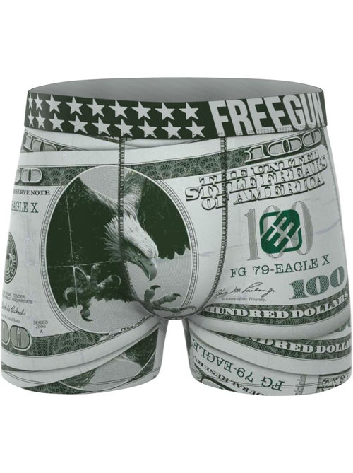 Lot de 3 boxers homme this is america freegun - Kiabi