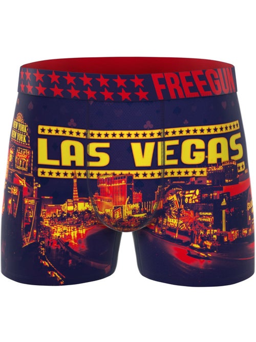 Lot de 3 boxers homme this is america freegun - Kiabi Lot de 3 boxers homme this is america freegun - Kiabi
