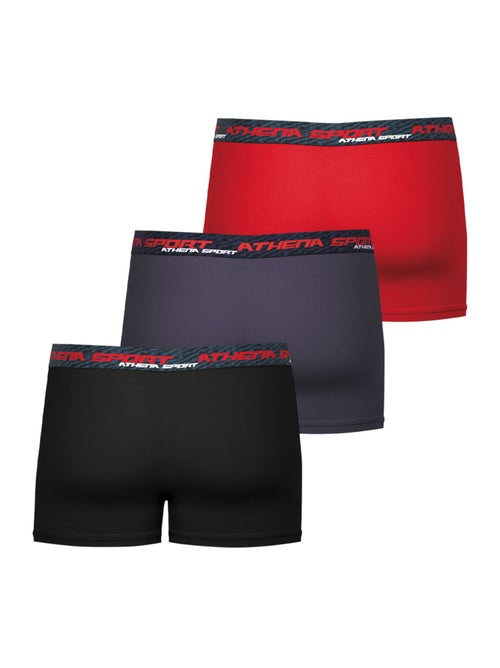 Lot de 3 boxers homme training dry athena - Kiabi