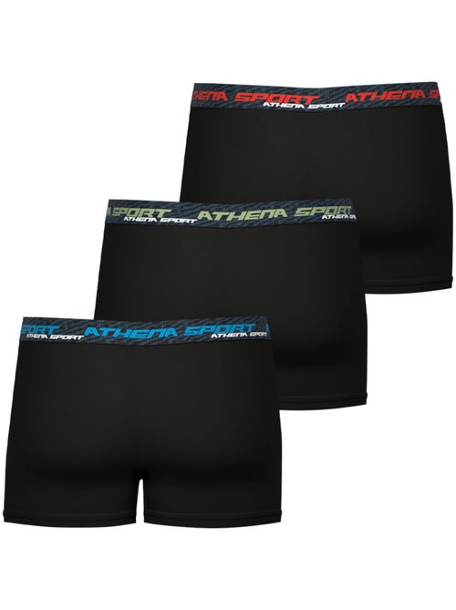 Lot de 3 boxers homme training dry athena - Kiabi