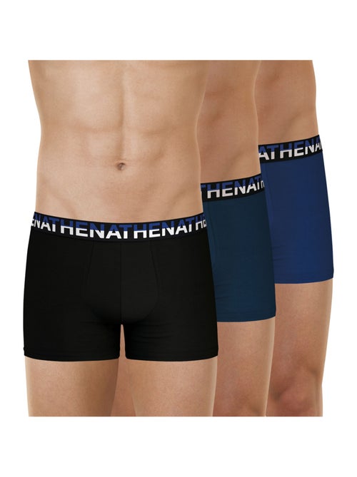 Lot de 3 boxers homme trio essentiel athena - Kiabi