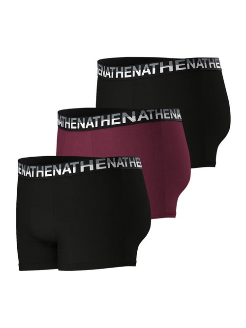 Lot de 3 boxers homme trio essentiel athena - Kiabi Lot de 3 boxers homme trio essentiel athena - Kiabi