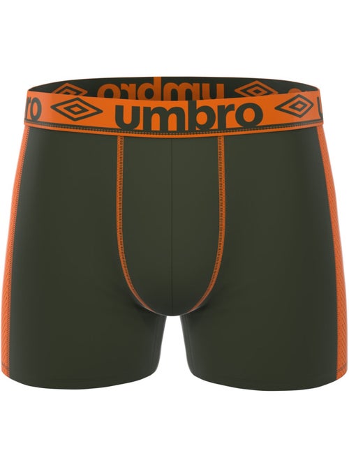 Lot de 3 boxers homme uni et surpiqûres colorées pro mesh cooling umbro - Kiabi Lot de 3 boxers homme uni et surpiqûres colorées pro mesh cooling umbro - Kiabi