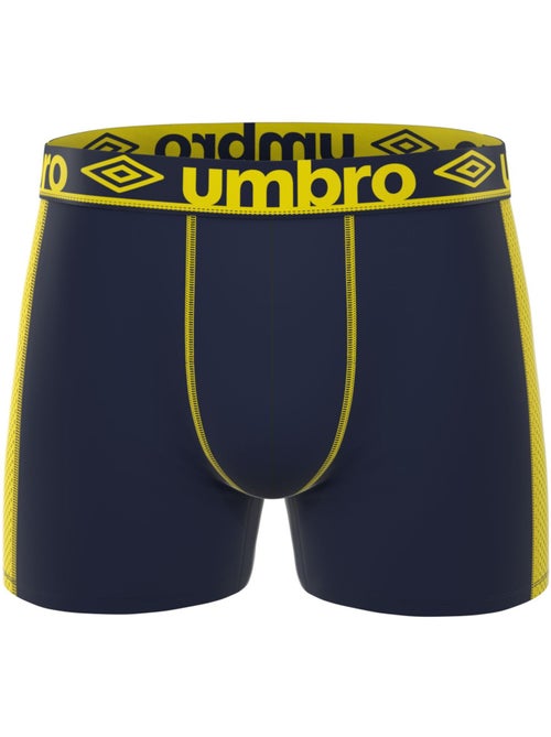 Lot de 3 boxers homme uni et surpiqûres colorées pro mesh cooling umbro - Kiabi Lot de 3 boxers homme uni et surpiqûres colorées pro mesh cooling umbro - Kiabi