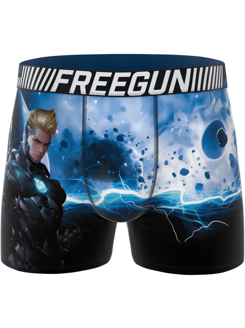 Lot de 3 boxers junior collection heroes freegun Bleu - Kiabi