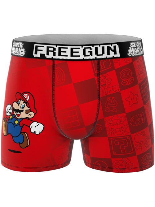 Lot de 3 boxers junior super mario bros freegun - Kiabi
