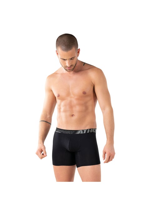 Lot de 3 boxers mi-longs homme sport air fit athena - Kiabi Lot de 3 boxers mi-longs homme sport air fit athena - Kiabi