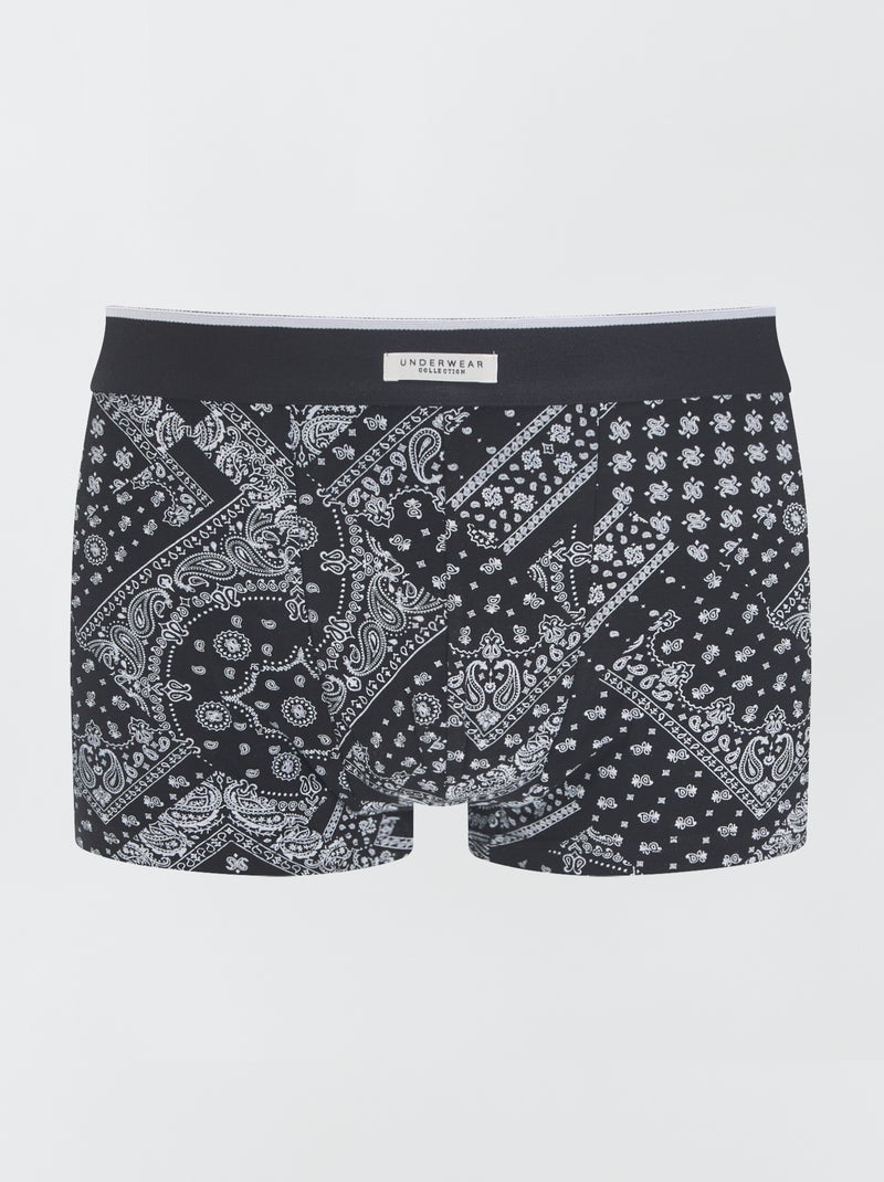 Lot de 3 boxers Noir - Kiabi