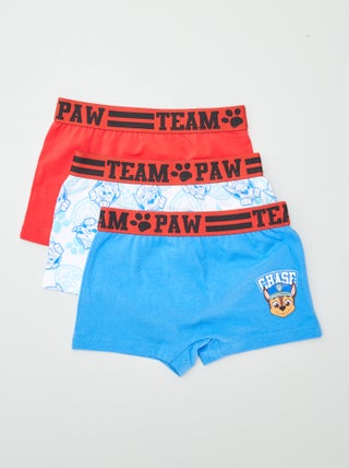 Lot de 3 boxers 'Pat'patrouille'