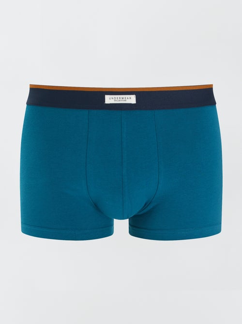 Lot de 3 boxers pour homme en maille fantaisie - Kiabi