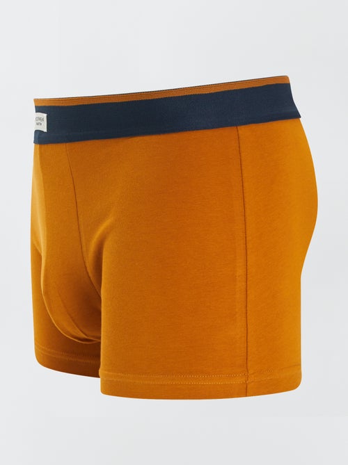 Lot de 3 boxers pour homme en maille fantaisie - Kiabi