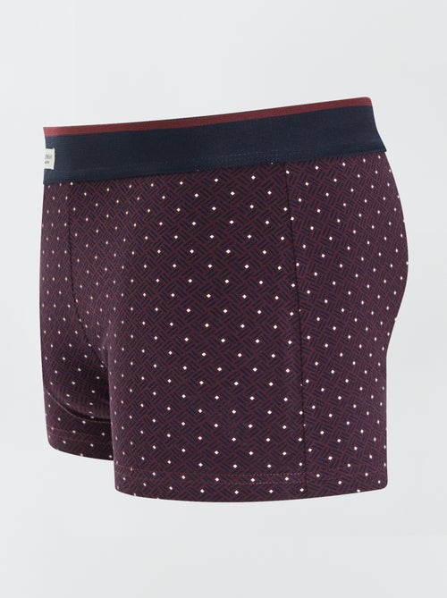 Lot de 3 boxers pour homme en maille fantaisie - Kiabi Lot de 3 boxers pour homme en maille fantaisie - Kiabi