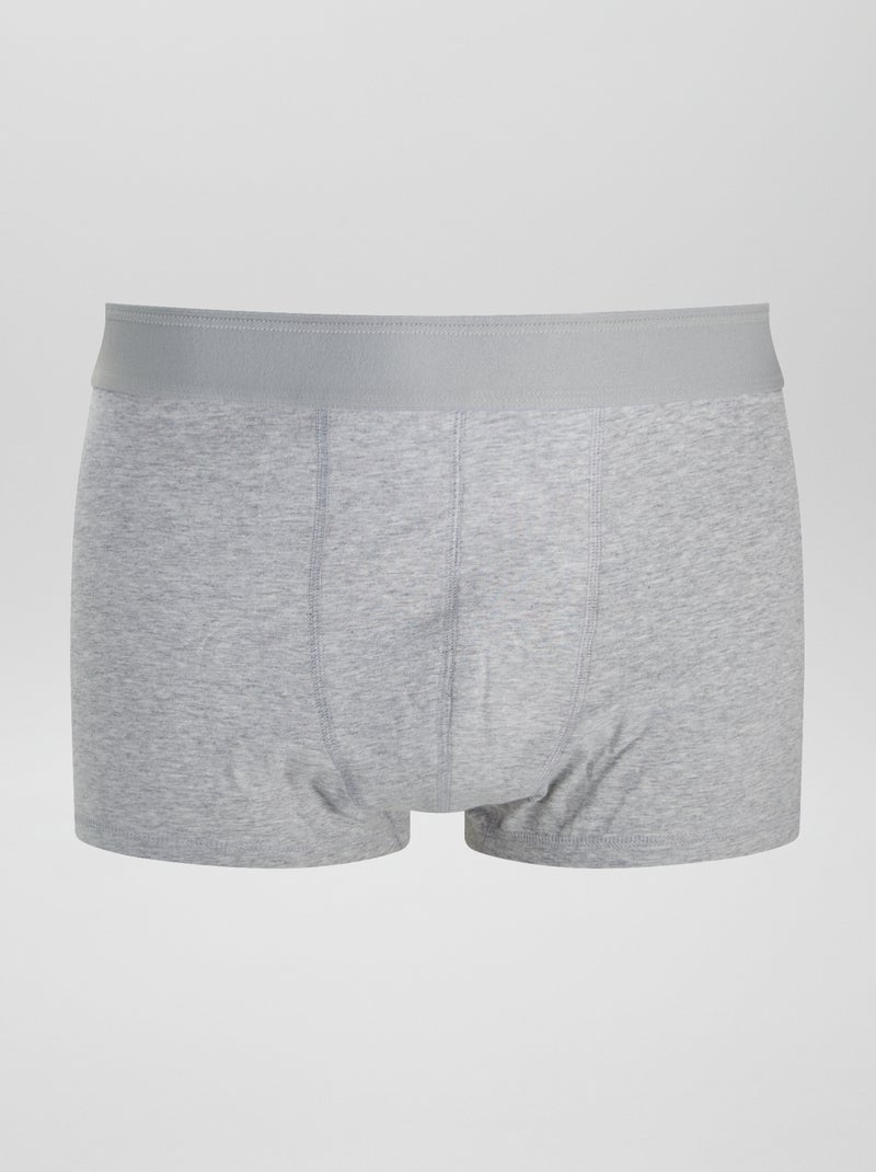Lot de 3 boxers  size+ Rouge/gris/bleu - Kiabi