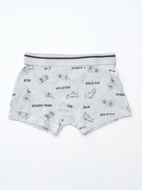Lot de 3 boxers stretch - Kiabi