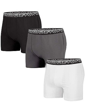 Lot de 3 boxers stretch confort - atlas for men