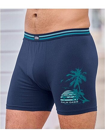 Lot de 3 Boxers en Coton Stretch - ATLAS FOR MEN