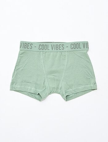 Lot de 3 boxers stretch