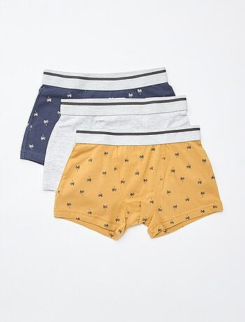 Lot de 3 boxers stretch