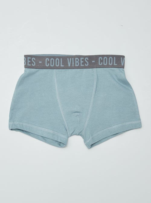 Lot de 3 boxers stretch - Kiabi