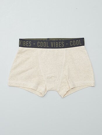 Lot de 3 boxers stretch