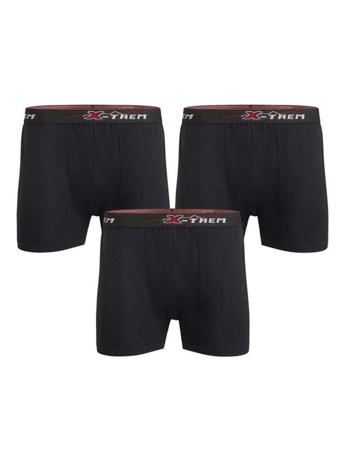 Lot de 3 Boxers Stretch Unis X-Trem - ATLAS FOR MEN - Kiabi Lot de 3 Boxers Stretch Unis X-Trem - ATLAS FOR MEN - Kiabi