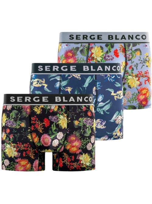 Lot de 3 boxers subl homme serge blanco - Kiabi