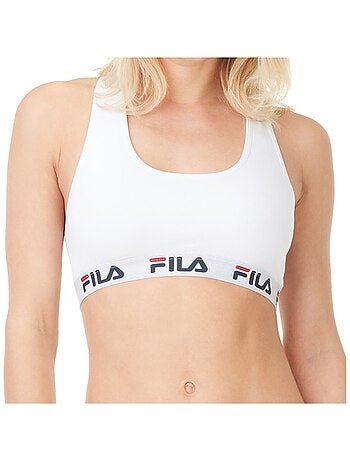 Lot de 3 brassières coton femme c uni fila